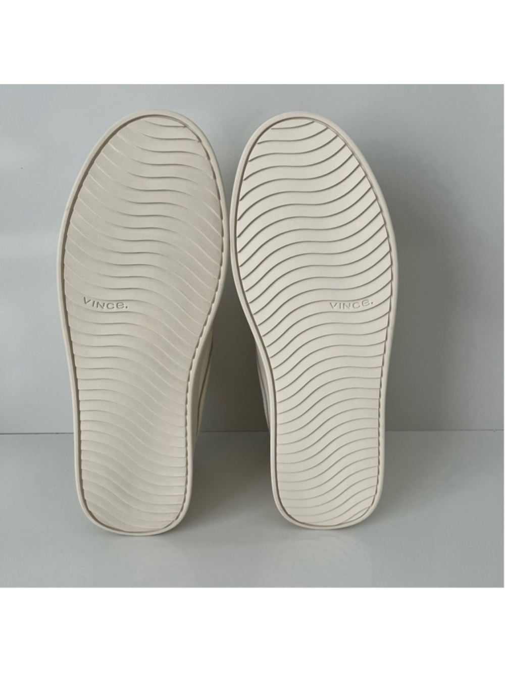 Vince Warren Court Platform Lace Up Sneakers Milk White Leather Womens 10 - Picture 16 of 16